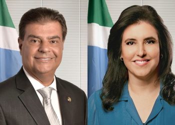 Senadores Nelsinho Trad e Simone Tebet votam para punir juízes e procuradores