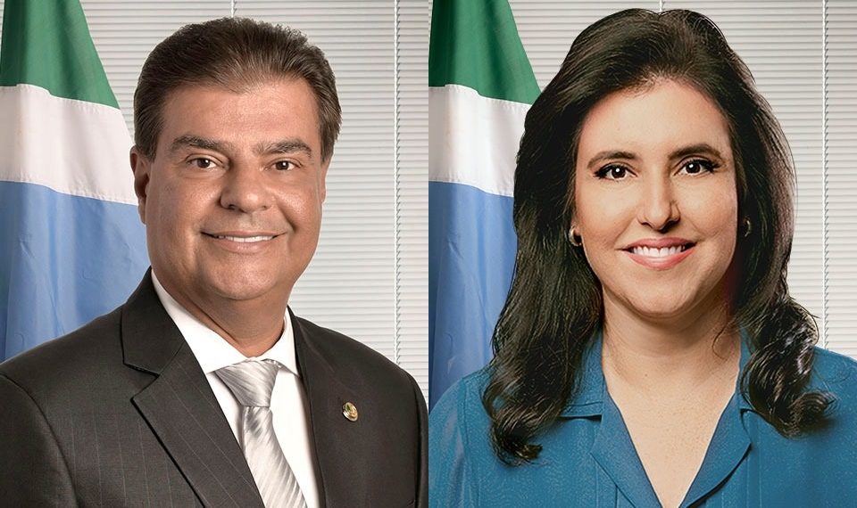 Senadores Nelsinho Trad e Simone Tebet votam para punir juízes e procuradores