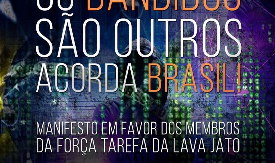 Jornal apoia o movimento “Os bandidos são os outros” em defesa da Operação Lava Jato