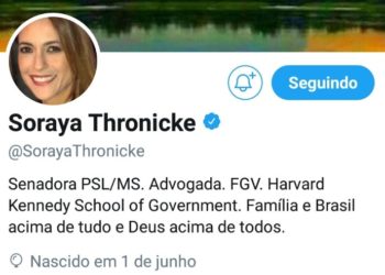 Perfil em rede social acusa senadora de mentir sobre ter estudado em Harvard