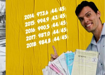 Após virar meme, professor gabarita prova de matemática do Enem na sexta tentativa