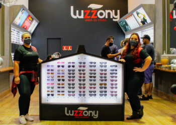 Com modelos próprios, Luzzony abre sua primeira ótica em Campo Grande