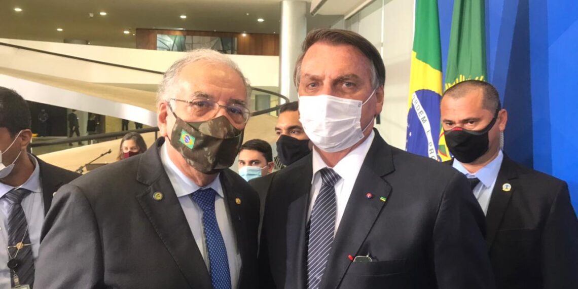 Bolsonaro agradece a Luiz Ovando, seu único aliado de MS no Congresso Nacional