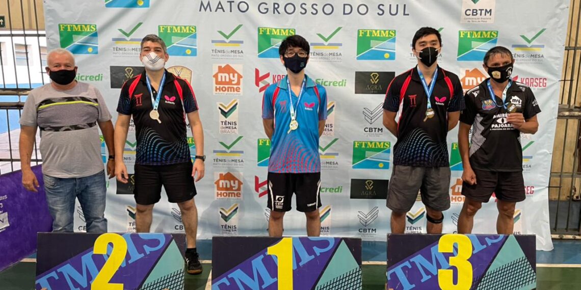 Tênis de mesa define campeões do Estado e representantes para o Brasileiro