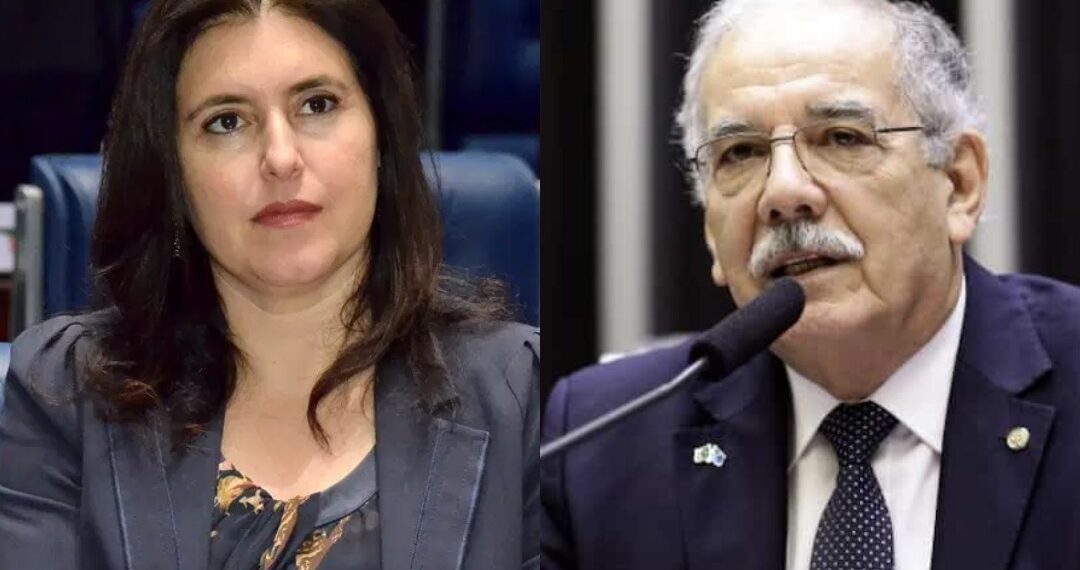 Em lados opostos, Simone e Luiz Ovando se rivalizam em interações no Twitter