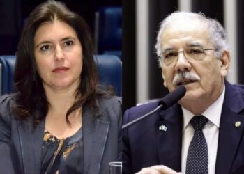 Em lados opostos, Simone e Luiz Ovando se rivalizam em interações no Twitter