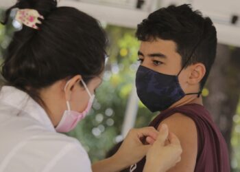 Estado já vacinou 73% dos jovens de 12 a 17 anos contra Covid-19