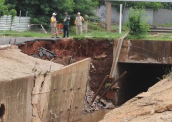 Obra de Marquinhos Trad em Campo Grande derrete 2 meses após conclusão