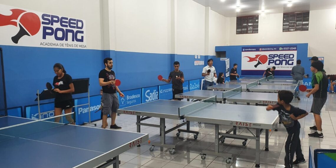 Torneio de tênis de mesa abre temporada com cerca de 80 atletas em Campo Grande