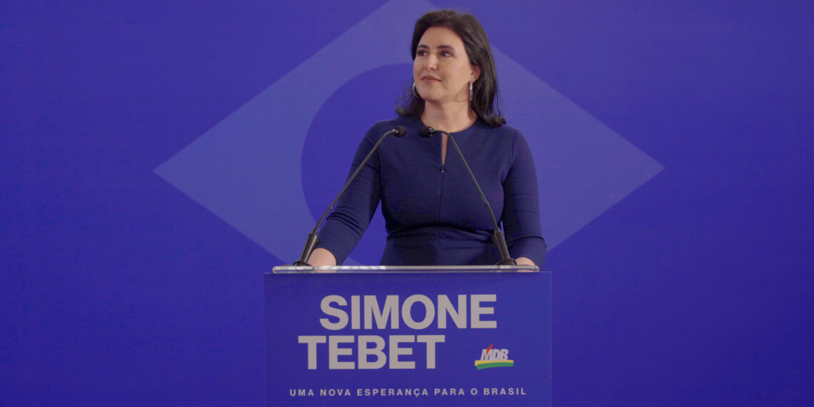 Em MS, marido de Simone Tebet auxilia PSDB bolsonarista, diz colunista