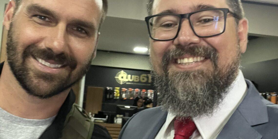 Pollon quer virar deputado federal por MS com apoio da família Bolsonaro