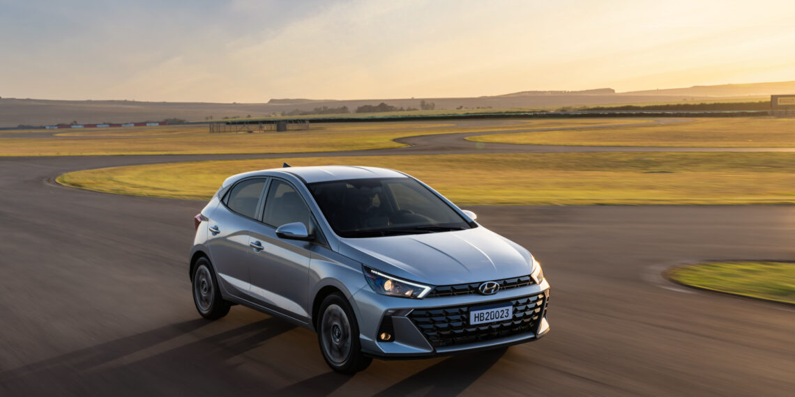 Pelo segundo ano seguido, HB20 é o carro de passeio mais vendido do Brasil