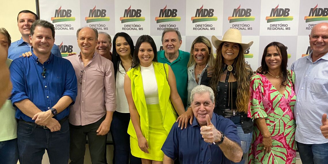 Em votação unânime, MDB escolhe Moka para presidir partido em MS