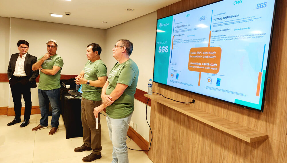 Por atuação em MS, Vetorial Siderurgia é certificada com o selo Carbono Neutro