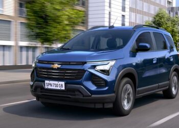 Chevrolet antecipa detalhes do Novo Spin com dianteira remodelada