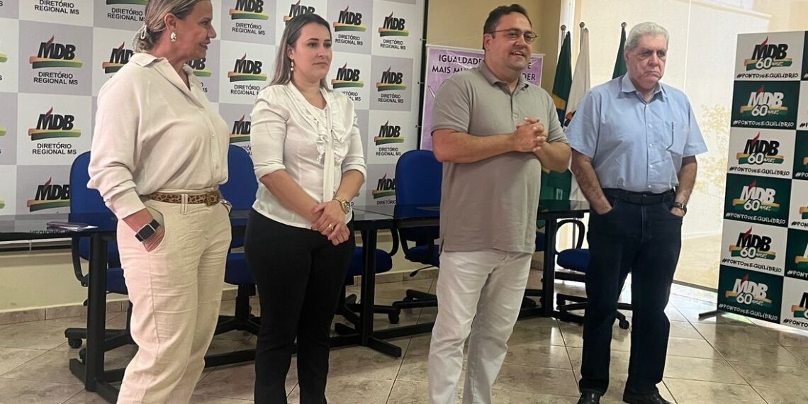 Thaísa Lucena e pré-candidata a vereadora pelo MDB em Campo Grande