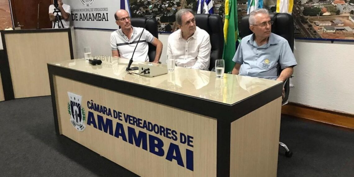 MDB lança pré-candidatura de Sérgio Barbosa à Prefeitura de Amambai