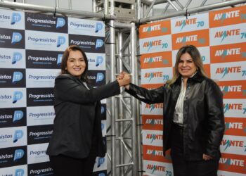 Adriane e vice formam chapa de “forasteiras” nas eleições em Campo Grande