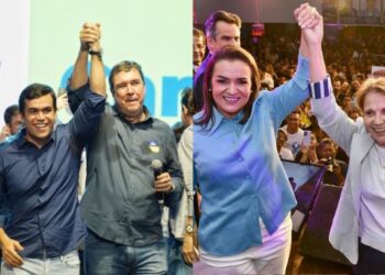 Máquinas do Estado e da Prefeitura buscam lugar no 2º turno na capital