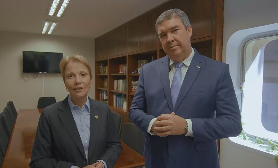 ELEIÇÕES 2026: Ao lado de Tereza Cristina, Eduardo Riedel anuncia filiação ao PP