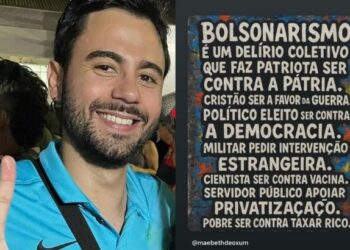Assessor de secretaria de MS ridiculariza condenação de Bolsonaro pelo STF