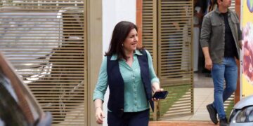 Após quase 3 anos, Simone Tebet visita MS sem Riedel pela primeira vez