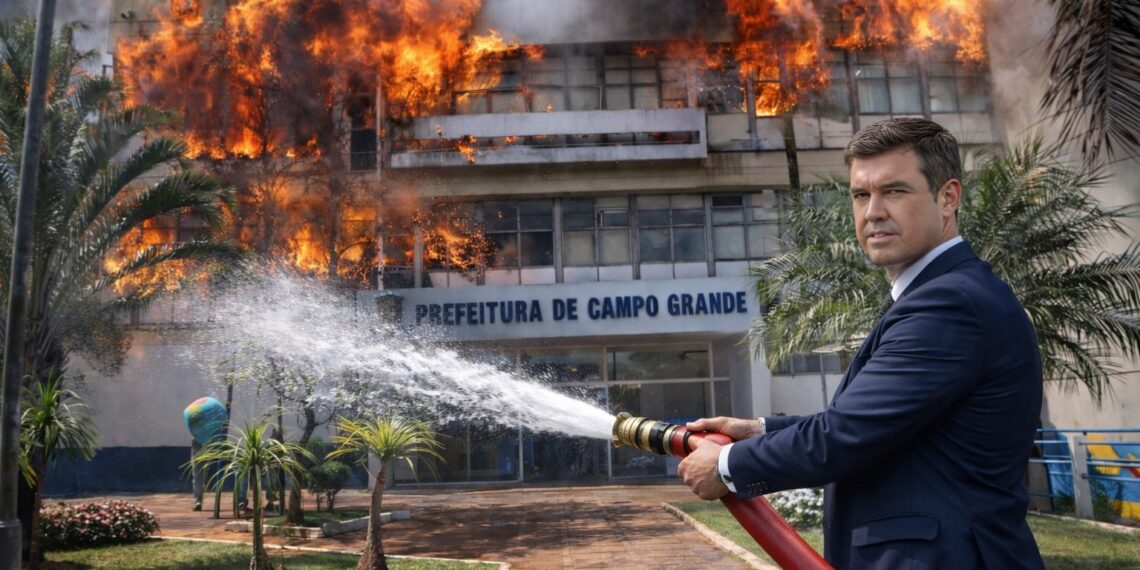 Sem caixa, prefeita depende do governo estadual para encerrar greve dos ônibus