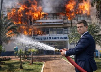 Sem caixa, prefeita depende do governo estadual para encerrar greve dos ônibus