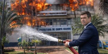 Sem caixa, prefeita depende do governo estadual para encerrar greve dos ônibus