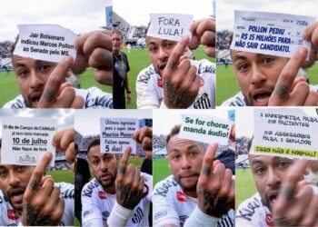 Irritação de Neymar vira meme nacional e até políticos de MS entram na zoação