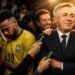 Neymar sob cerco, Ancelotti sem cobrança: a incoerência da mídia esportiva