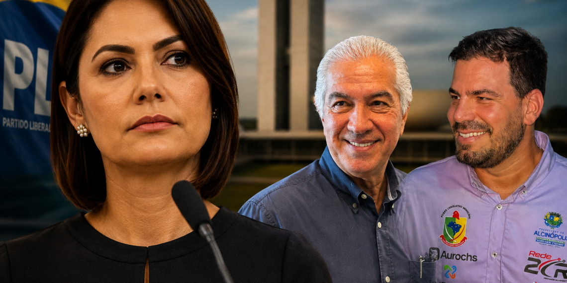 Em MS, interferência de Michelle Bolsonaro atrasa definição do PL para o Senado