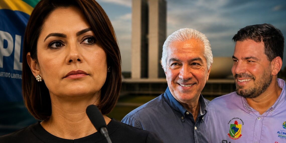 Em MS, interferência de Michelle Bolsonaro atrasa definição do PL para o Senado