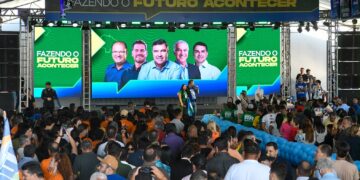 Convenção da direita em MS tem emoção, provocação ao PT e discursos de união