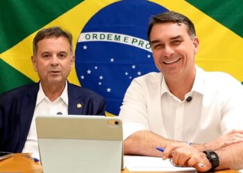 Presidenciável Flávio Bolsonaro reforça apoio a Riedel, Contar e Reinaldo em MS