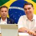 Presidenciável Flávio Bolsonaro reforça apoio a Riedel, Contar e Reinaldo em MS