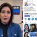 Simone Tebet esconde o vermelho do PSB e adota o azul na campanha em São Paulo